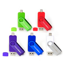 Klassische dreh- / dreh- / drehbare OTG USB Sticks für Promotion